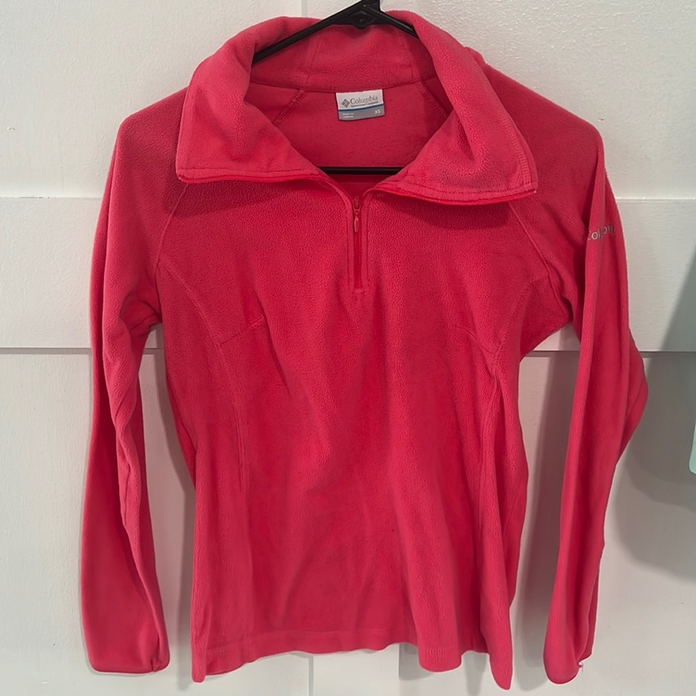 Columbia pullover zip fleece